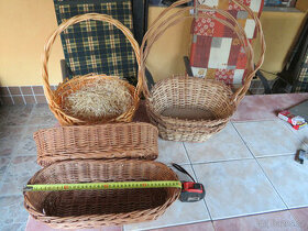 KOŠÍKY PLETENÉ - 1