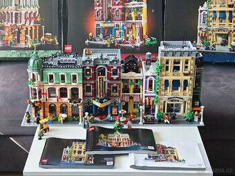 Lego modular set 10297, 10278, 10312 - 1
