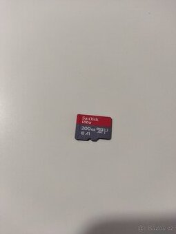 Prodám micro SD kartu 200GB - 1