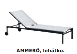 Zahradní lehátko nové Ikea serie Ammerö