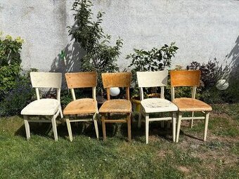 Retro jídelní židle k renovaci