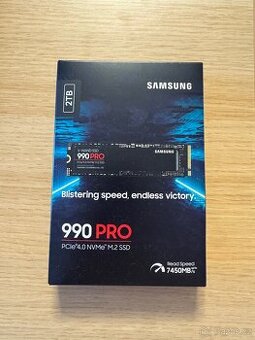 Samsung 990 PRO 2 TB - M2 Nvme SSD, nove, 60m zaruka