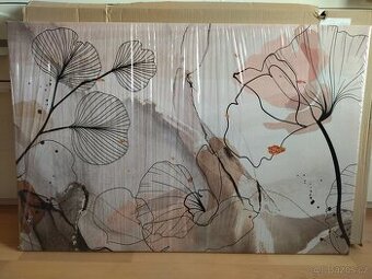 velkoformátový obraz abstrakce š.120 x v.80 cm