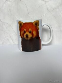 Hrnek: Panda červená