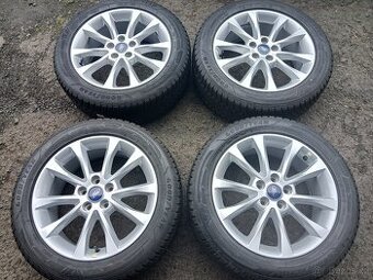 Prodám sadu Orig ALU kol Ford 215/55 R17 zimní