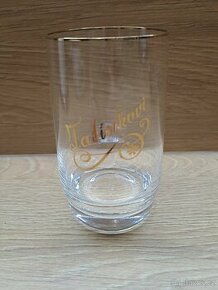 Retro sklenička s nápisem