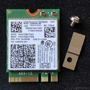 WiFi karta Intel 7260NGW BN