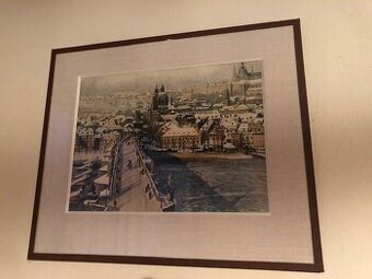 obraz Praha 43x36cm