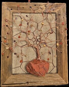 3D Strom živoata a štěstí v obraze - uzemnění