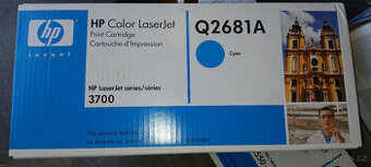 Prodám originální toner HP Q2681A CYAN