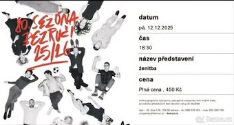 Vstupenky Ženitba Divadlo Petr Bezruč Ostrava