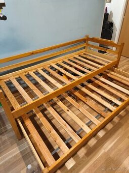 rozkládací dvojpostel