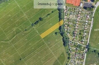 Prodej podílu 1/2 louky 1 192 m², Ostrava
