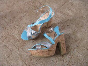 Modré lodičky vel.41 - 1