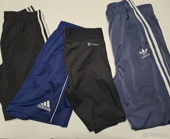 Chlap. funkční tepláky a kraťasy ADIDAS (152,164)