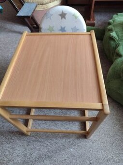 Jídelní dřevěný dětský set