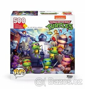 Puzzle 500 kusov Teenage Mutant Ninja Turtles Funko Pop