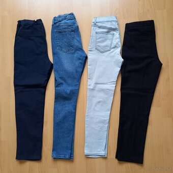 Chlapecké džíny a kalhoty vel. 158 zn. H&M