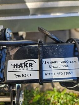 Nosič pro 2 kola na tažné zařízení