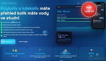 Chytrá studna—bezdrátové sledování hladiny vody | AKCE 1499