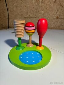 Dřevěná chrastítka