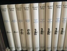 sbírka knih - Karel May Návrat malá a velká edice + další