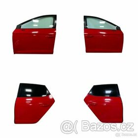 LZ + PZ dveře červená LS3H Seat Leon FR 5F hatchback 2014 - 1