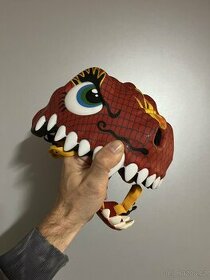 Fantasticka detska dinosauri helma