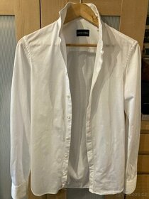 Bílá pánská košile / vel. 38 / Emporio Armani