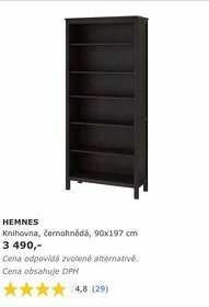 Knihovna IKEA Hemnes
