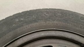 4X Ráfek s letní pneu Barum Brillantis 14 R 165/70 81T