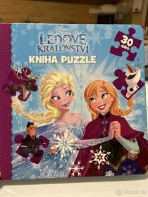 Walt Disney - Ledové království - Kniha puzzle (30 dílků)