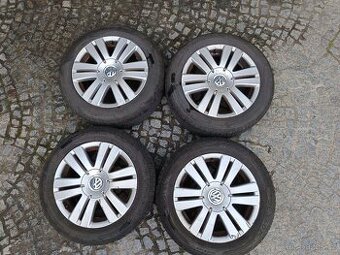 WV Alu kola + pneu 205/55 R16