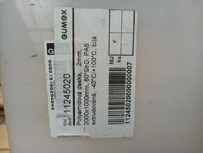 Polyamidova deska 2 mm, 2000 x 1000