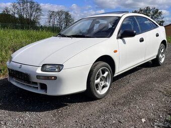MAZDA 323F 1.5i 65KW,1995,120TKM,2.MAJ,ŠÍBR,EL.VÝBAVA,PĚKNÁ