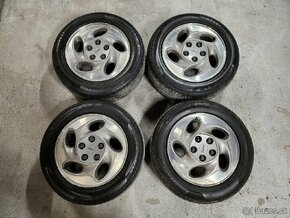 Hliníkova kola 5x120.6 + letné pneu 225/55r16