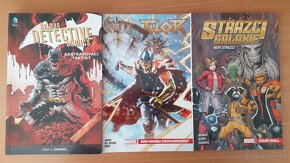 Komiksy Batman, Thor...