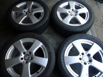 ALU KOLA orig.MERCEDES 17" 5x112 7" et-48,5,stř.-66,6