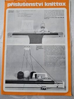 Pletací stoj Knittaax+ příslušensví, - 1