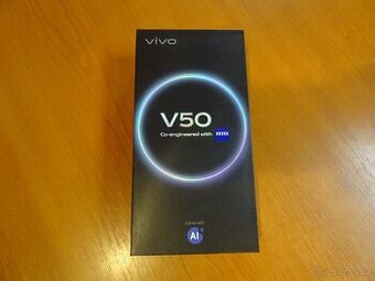 VIVO V50 5G 12GB/512GB černá. Zeiss