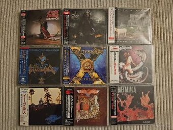 Japonská CDčka originál OBI rock metal