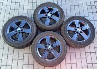 Octavia- 16" Star + zimní 205/55 R16 Barum 9mm