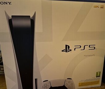 PlayStation 5 + dva ovladače a nabíjecí stanice