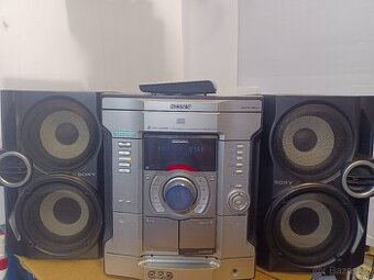SONY věž HCD-RG440, CD 3disk,rádio,double deck