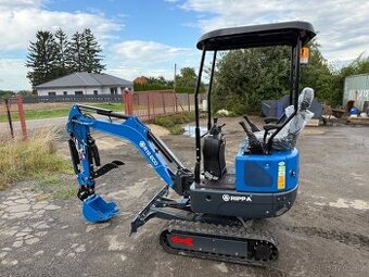 Minibagr RIPPA R10 ECO, motor koop, nový stroj v záruce