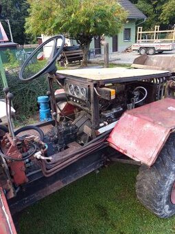 Malotraktor domácí výroby 4×4