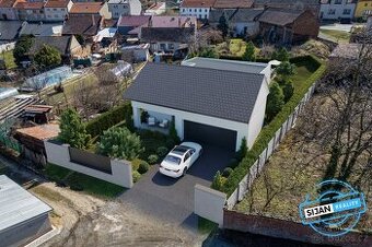 Prodej rozestavěného domu, pozemek 1 236 m² - Určice