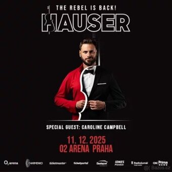 HAUSER The Rebel Is Back - VIP klubové patro O2 Arena