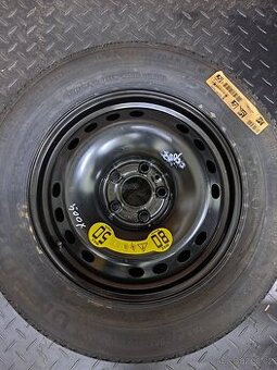 dojezdové kolo rezerva Fiat 500X 5x110x65,1 pneu 145/90 R16