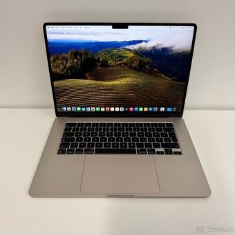 ZÁNOVNÍ MACBOOK AIR 15” M3/512GB/16GB/BATERIE 100%